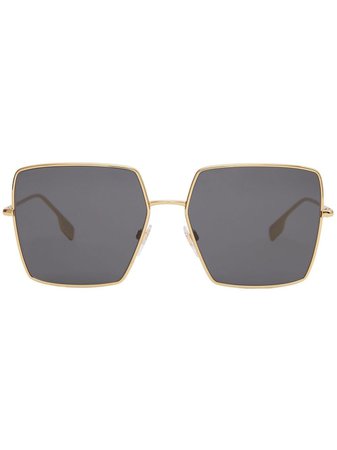 Burberry Icon Stripe Sunglasses - Farfetch