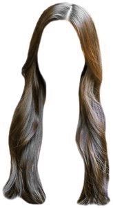 long brown hair