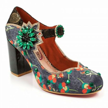 Poetic Licence By Irregular Choice 'Flower Moon' High Heel Floral Shoes | eBay