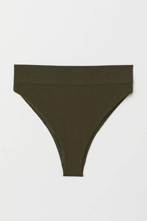 Bikini Bottoms High Waist - Green