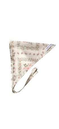 country floral hair kerchief