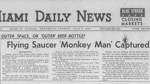 cryptid newspaper clippings - Google Search