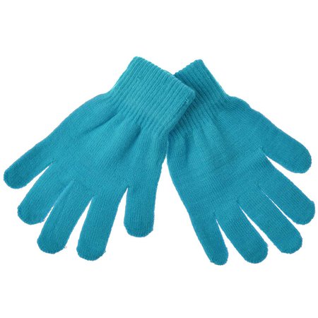 Unisex Magic Gloves Kids Boys Girls Warm Winter Stretch Knitted One Size Fit All | eBay