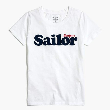 Sailor graphic T-shirt