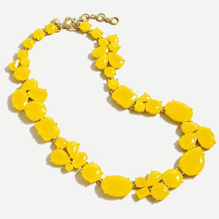 J.Crew: Candy Gem Statement Necklace For Women