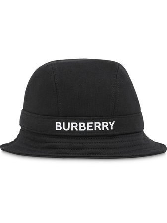 Burberry Logo Print Bucket Hat Ss20 | Farfetch.com