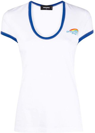 pride logo print T-shirt