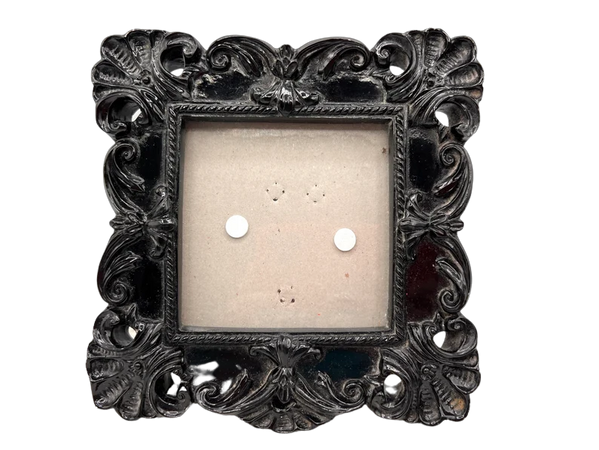 3x3" Gothic Black Picture Frame