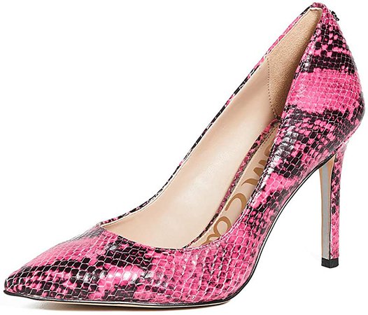 Amazon.com | Sam Edelman Women's Hazel Pumps, Hot Pink, 10 M US | Pumps
