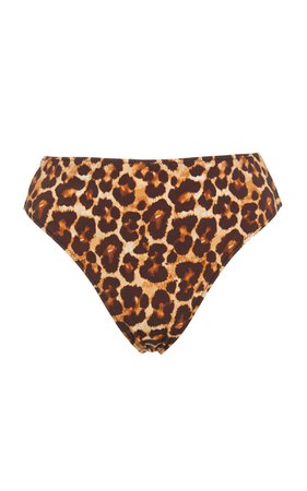 Tropic of C Vibe Cheetah-Print Bikini Bottom