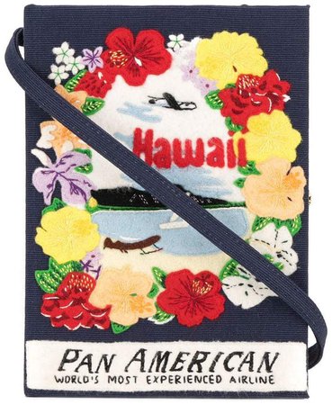 Hawaii book clutch