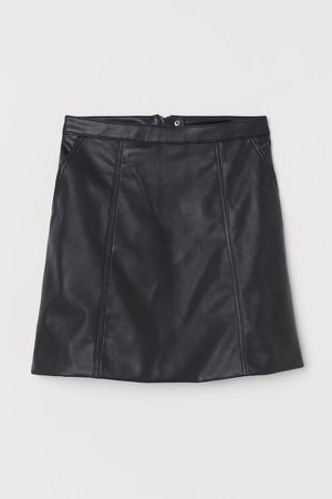 A-line Skirt - Black