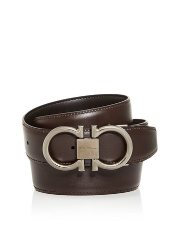 Salvatore Ferragamo Men's Paloma Reversible Leather Belt | Bloomingdale's