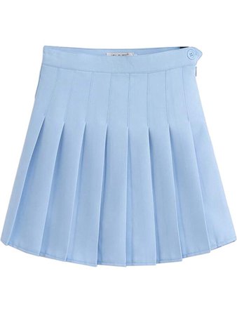 Light blue tennis skirt