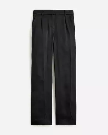 J.Crew: Straight-leg Essential Pant In Luster Crepe For Women