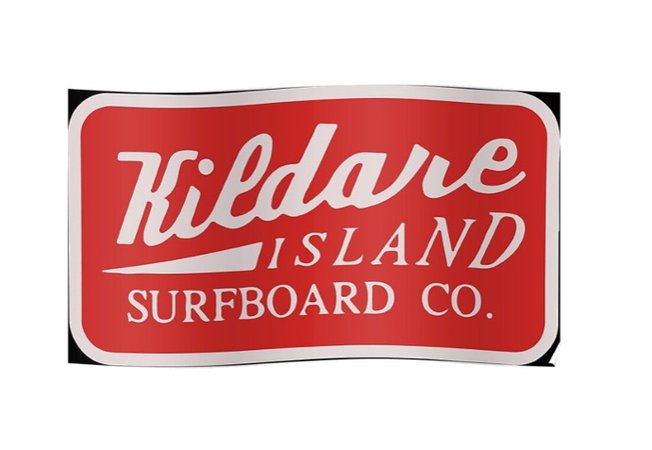 Kildare island surfboard co. sticker