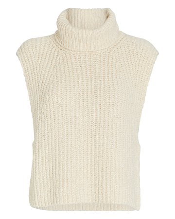Isabel Marant Étoile Megan Sleeveless Turtleneck Sweater | INTERMIX®