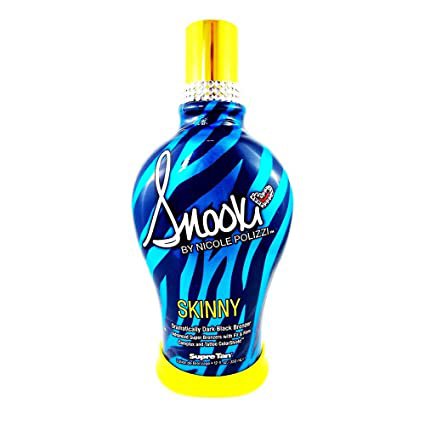 Amazon.com : 2014 SNOOKI SKINNY DARK BLACK BRONZER FIRMING INDOOR TANNING BED LOTION SUPRE, 12 oz : Tanning Oils : Beauty & Personal Care