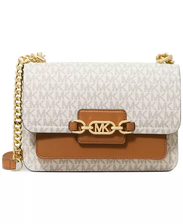 Michael Kors Signature Heather Large Shoulder Bag & Reviews - Handbags & Accessories - Macy's