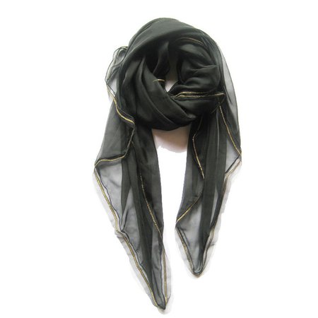Women Spring New Gold Chain Long Black Silk Scarf Large Square Mulberry Silk Scarves Shawls Wrap Kerchief -in Scarves from Women's Clothing & Accessories on Aliexpress.com | Alibaba Group
