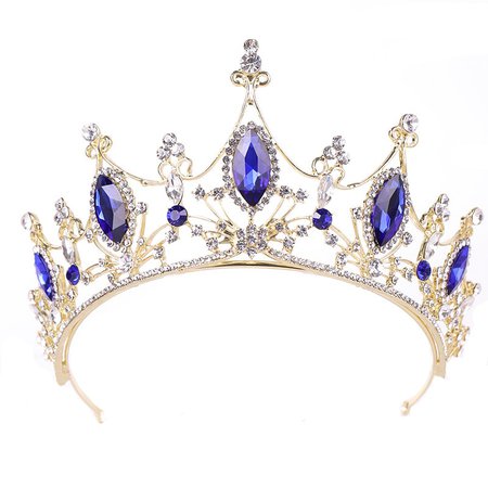 blue and gold crown - Google Search