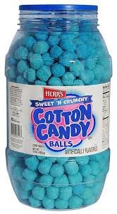 Herr's Cotton Candy Balls, 15 Oz Barrels, (Pack of 6) – Littleton Physical Therapy
