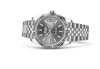 Rolex Watch Men Silver