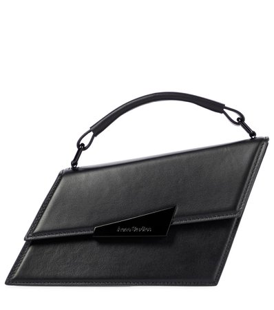 Acne Studios - Agost Medium leather shoulder bag | Mytheresa
