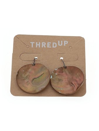 Unbranded Brown Earring One Size - 75% off | thredUP