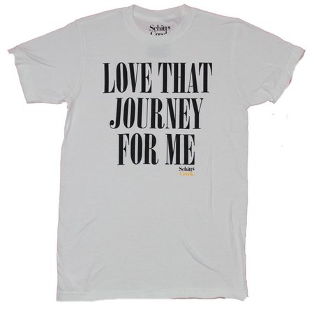 Schitt's Creek Mens T-Shirt - Love That Journey For Me Quote - Walmart.com