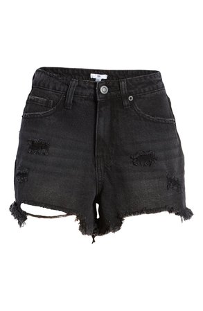 BP. Ripped High Waist Mom Shorts | Nordstrom