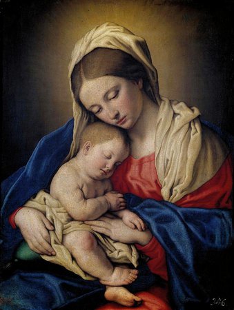sassoferrato-madonna-and-child-17th-century-italian-school-child-jesus-virgin-mary-giovanni-battista-salvi-da-sassoferrato-1609-1685.jpg (677×900)