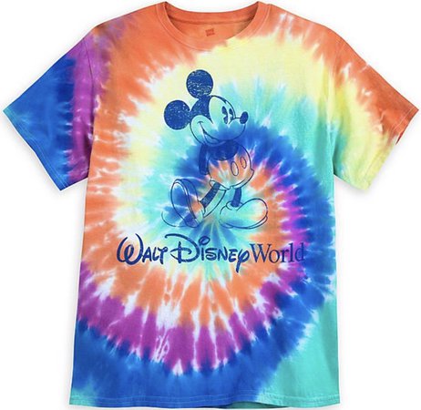 Tie Dye Walt Disney World Shirt