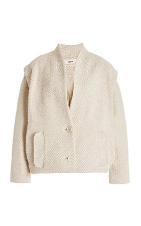 Drogo Herringbone-Woven Wool-Blend Jacket By Isabel Marant Étoile | Moda Operandi