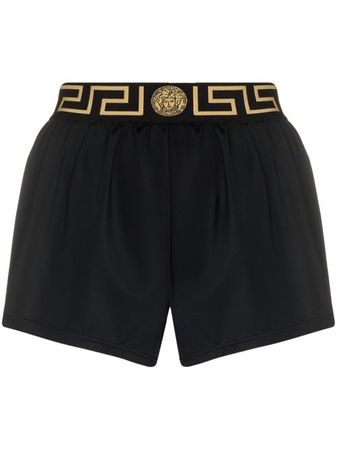 Versace Greca-waistband Shorts - Farfetch