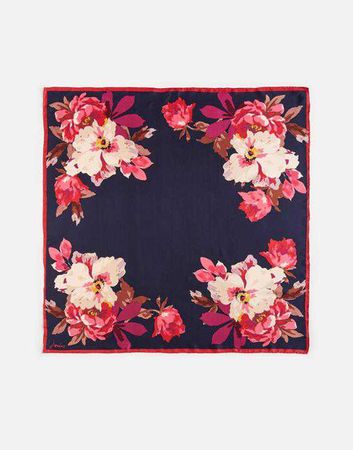Bloomfield null Silk Scarf , Size One Size | Joules UK