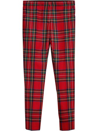 Burberry tartan tailored trousers £642 - Shop Online - Fast Global Shipping, Price