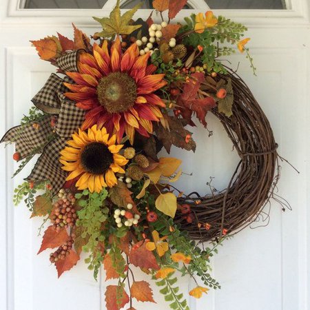 ﻿﻿front door fall wreaths - Google Search