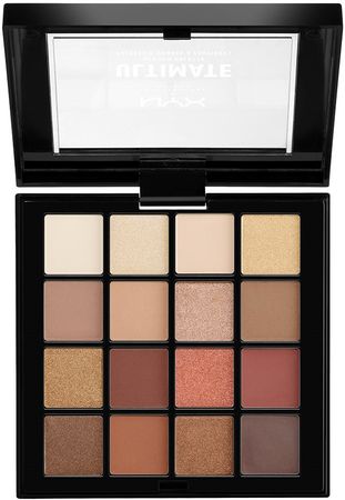 NYX PROFESSIONAL MAKEUP Ultimate Shadow Palette Warm Neutral | lyko.com