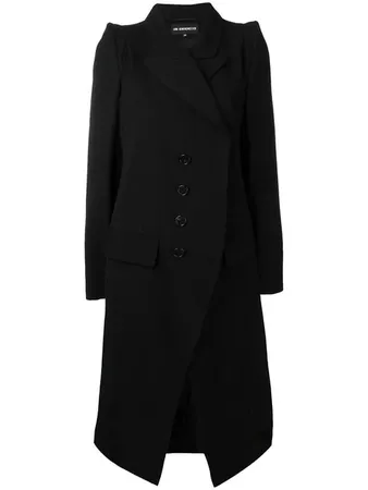 Ann Demeulemeester Fitted Double Breasted Coat