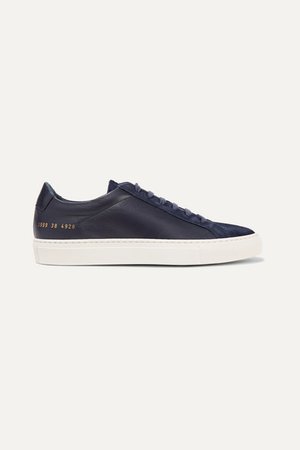 Common Projects | Original Achilles leather and suede sneakers | NET-A-PORTER.COM