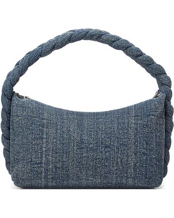 Women's Denim Purse Vintage Jean Purse Woven Top Handle Handbags Lightweight Designer Crossbody Bags with Chain: Handbags: Amazon.com