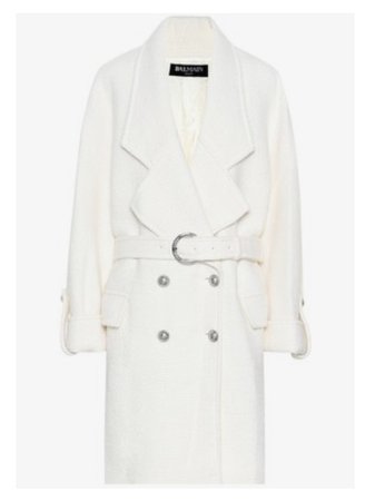 Winter White Coat