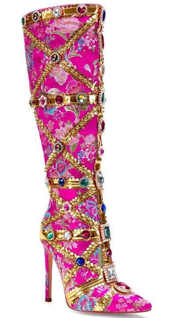 Royalty Embellished Jeweled Boots