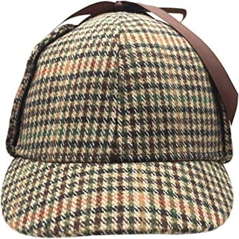 Deerstalker Hat,Classic Cos Play Hat for Adults and Children