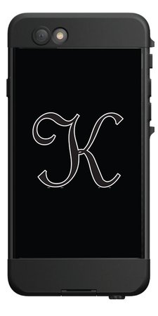 French K design on LifeProof Waterproof NUUD for iPhone 6 | Coveroo