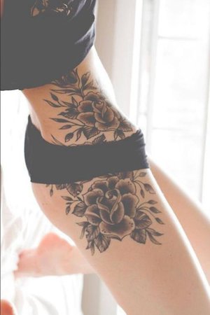 Holy cow. Amazing I wish I could handle that much and shes skinner then me. Im sure this side fat cushions it lol | Tattoos | Stomach tattoos, Flower tattoos, …