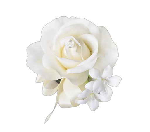 Rose Corsage, Wedding Corsage, Silk Boutotonniere, Mother Corsage, Silk Wedding Flowers,