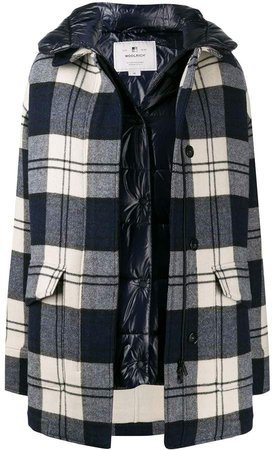 oversized double-layer coat