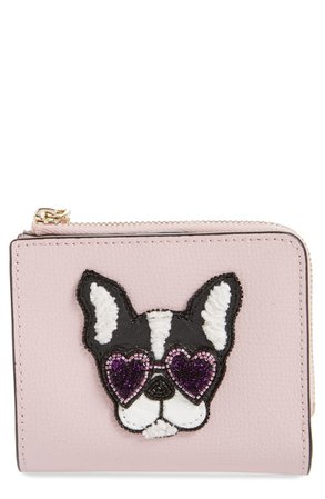 kate spade new york sylvia francois small bifold leather wallet | Nordstrom